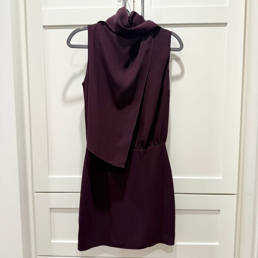 Amanda Uprichard Philippe Dress | Size XS | Color Black Cherry